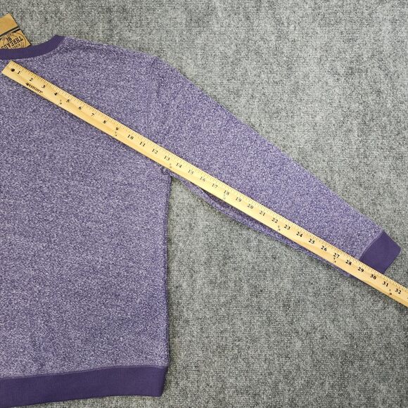 University of Clemson Tigers Sweatshirt Womens Medium Purple Long Sleeve Fleece - Picture 8 of 16